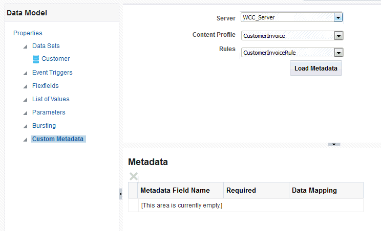 Add Custom Metadata