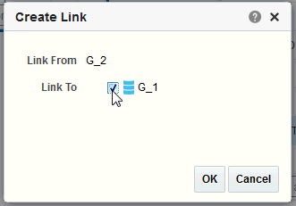 Create Group Link dialog