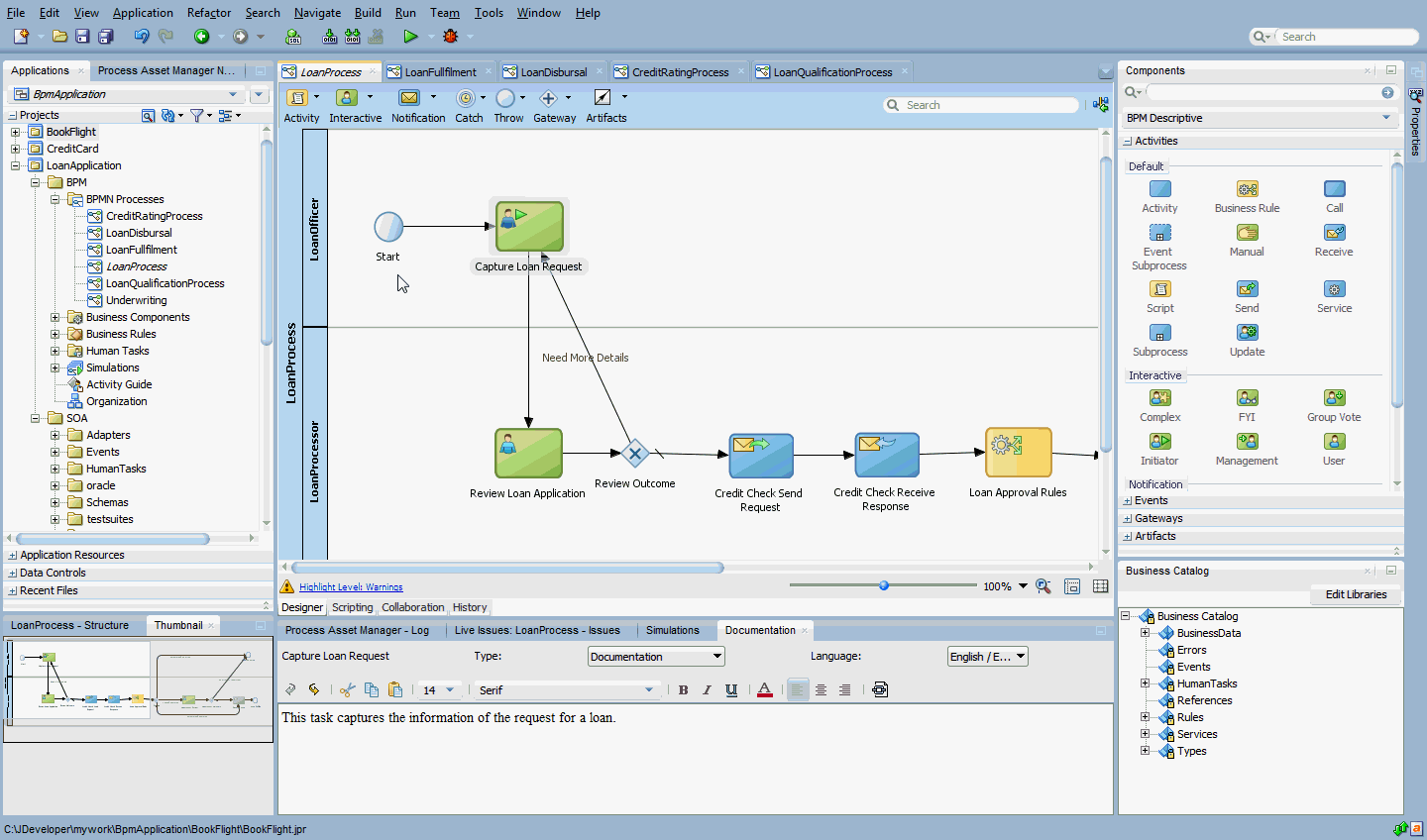 Oracle BPM Suite Screenshot