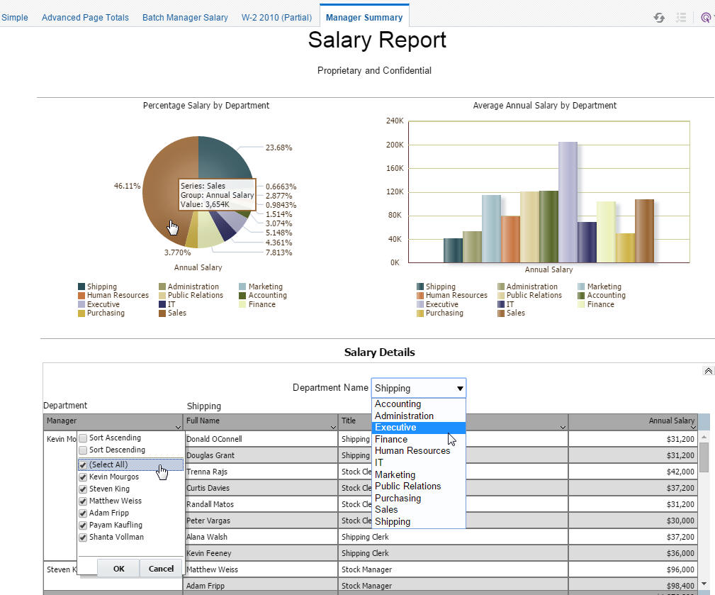 Oracle bi publisher