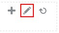 In-context edit mode icon for Site Studio file