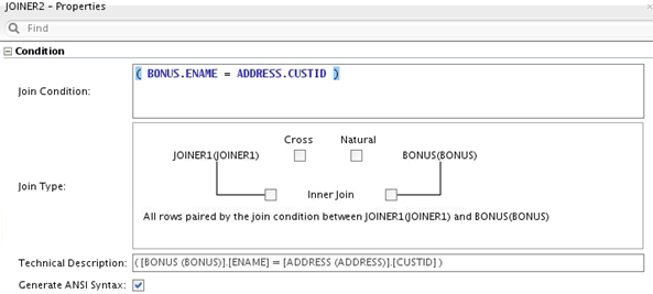 ANSI Join, Multiple Input Groups ANSI Join, Multiple Input Groups