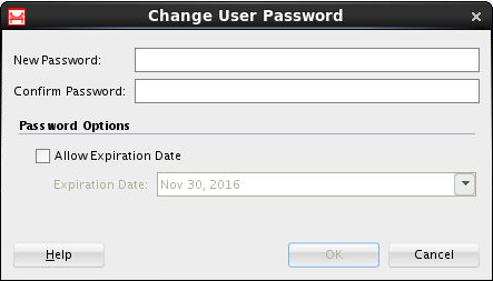 Change Password Dialog