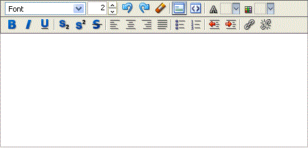 Editor de Texto Enriquecido (RTE)