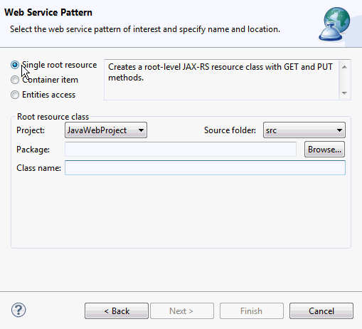 single root resource