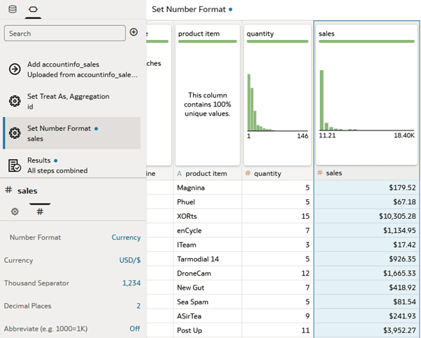 Veja a seguir a descrição da ilustração sales_as_currency.png