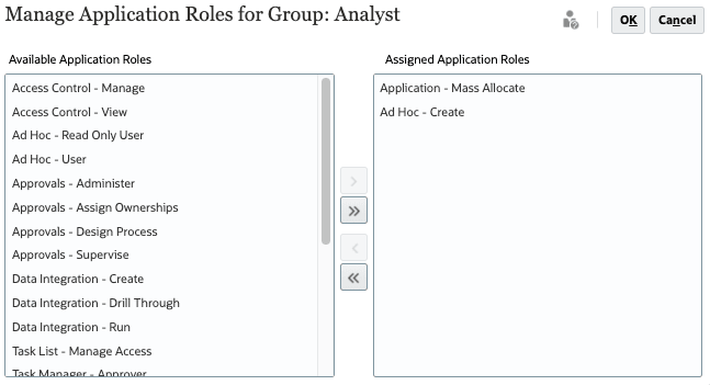 Designe atribuições a grupos