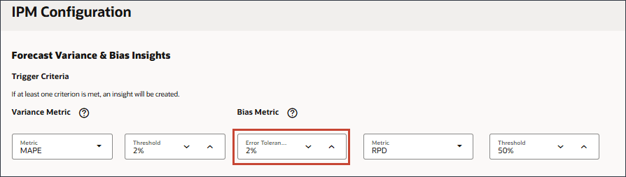 Insights de Variação e Preferência da Previsão