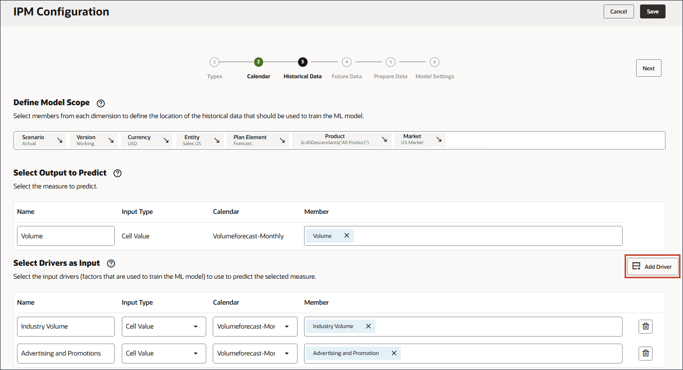 Adicionar Driver