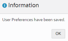 Mensagem informativa