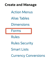 Navegar para Gerenciamento de Formulários