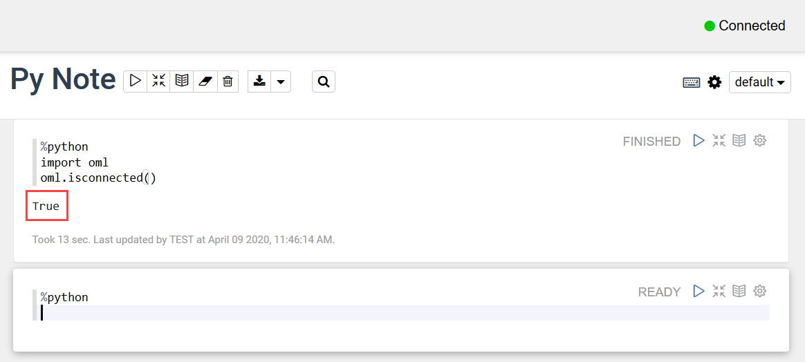 Veja a seguir a descrição da ilustração connect_python.eps