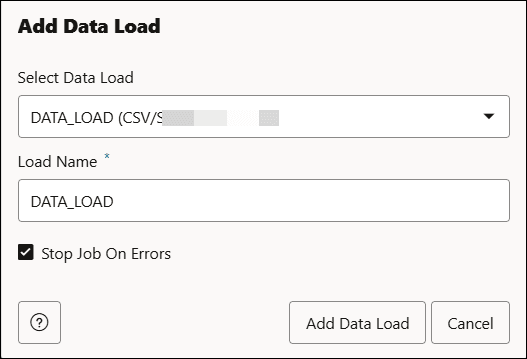 Veja a seguir a descrição da ilustração add-data-load.png Veja a seguir a descrição da ilustração add-data-load.png