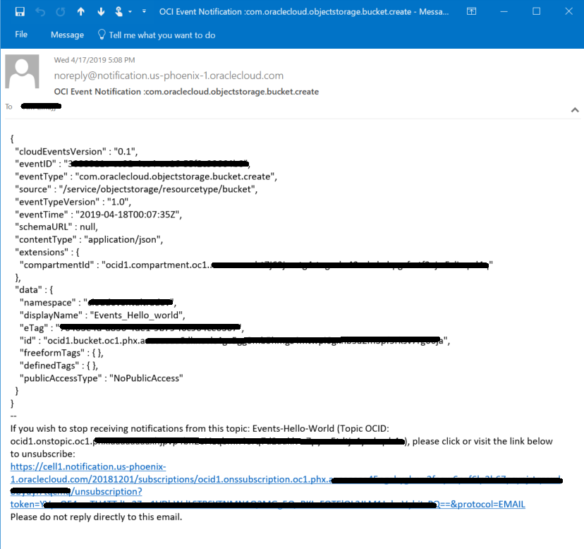Clique para expandir Esta captura de tela mostra uma notificação.