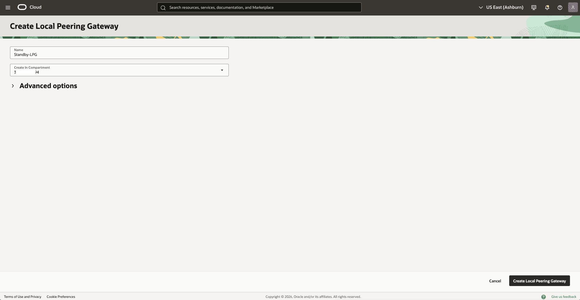 Esta captura de tela mostra como configurar a rede na zona primária.