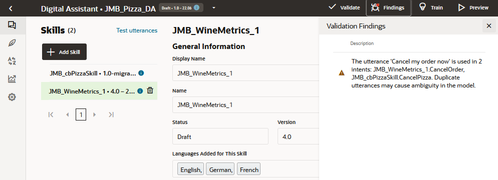 Veja a seguir a descrição da ilustração analyzer_da_validation.png Veja a seguir a descrição da ilustração analyzer_da_validation.png