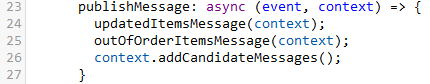 Veja a seguir a descrição da eeh-publishmessage.png
