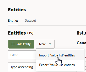 Veja a seguir a descrição da ilustração import_entities.png