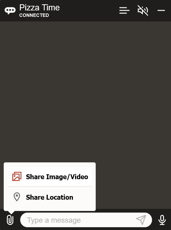 Veja a seguir a descrição da ilustração restricted_options_share_menu.png Veja a seguir a descrição da ilustração restricted_options_share_menu.png