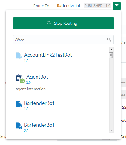 Veja a seguir a descrição da ilustração routing_menu.png