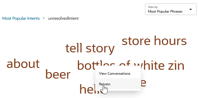 Veja a seguir a descrição da ilustração unresolved_phrases_with_menu.png Veja a seguir a descrição da ilustração unresolved_phrases_with_menu.png