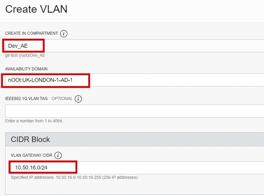 Criar uma VLAN de UAG