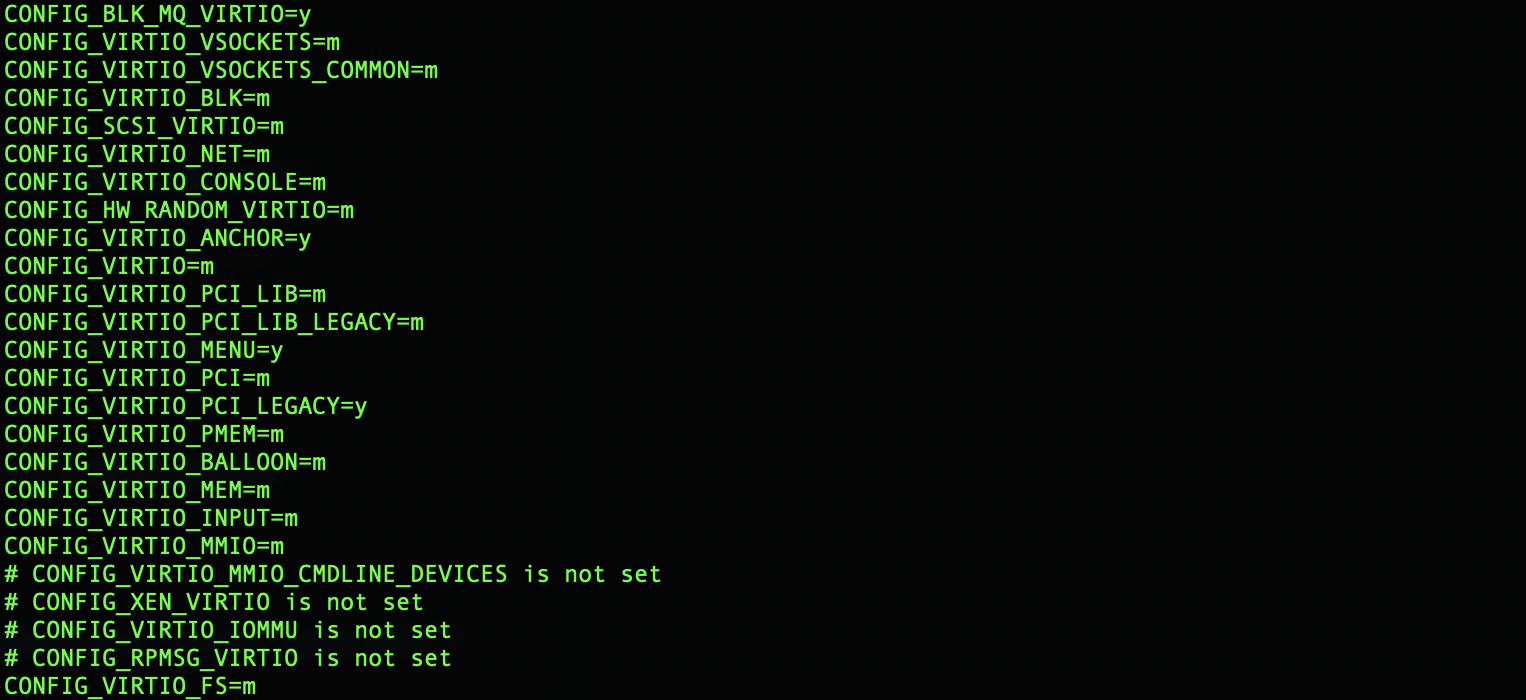 verificar kernel