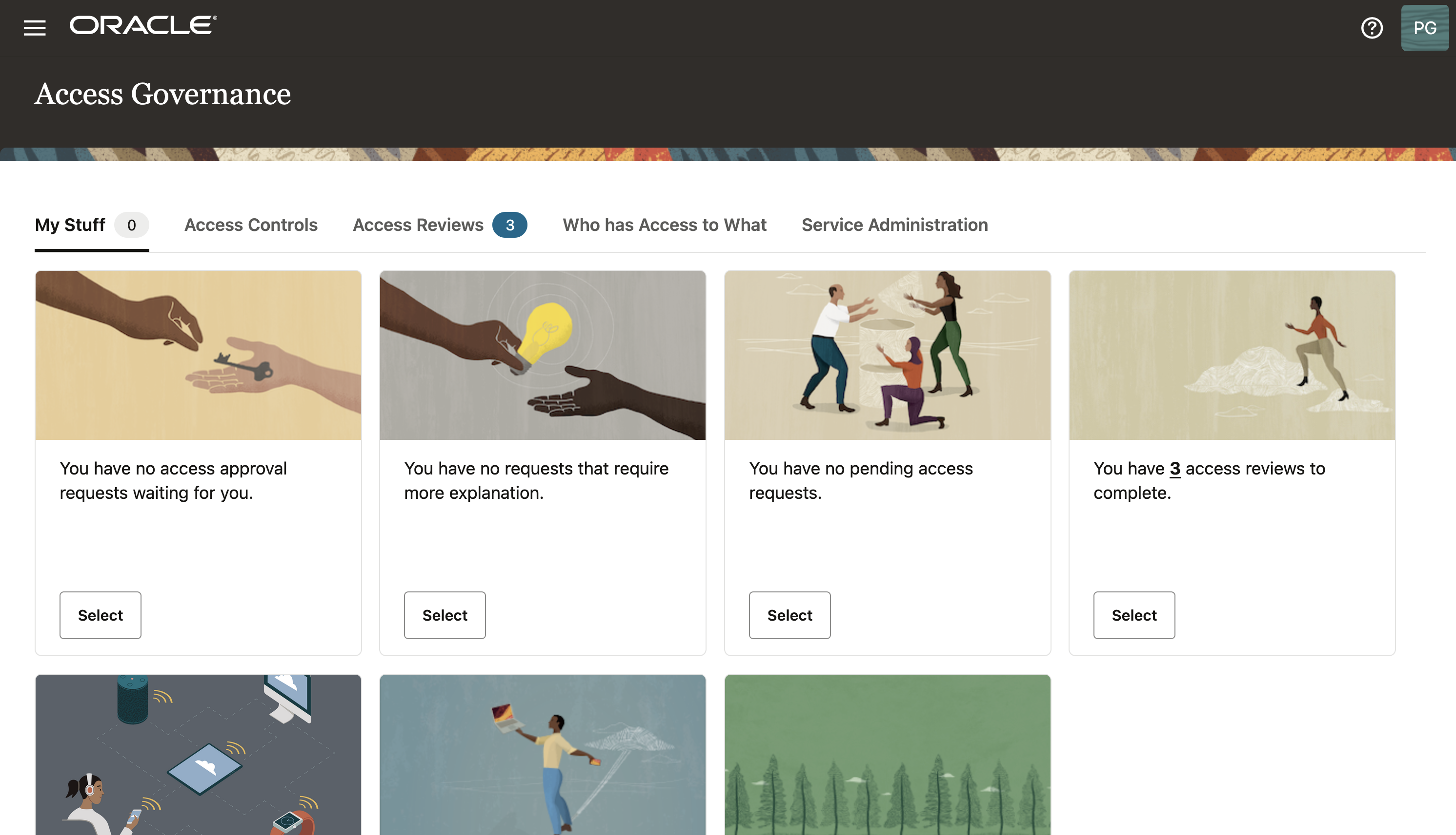 Detalhes do OCI Enter