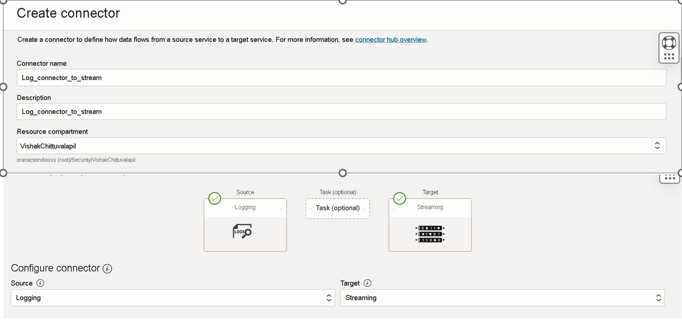criar um conector Botão Editar