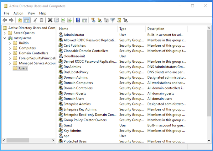 Grupos de disponibilidade Sempre Ativados Abrir AD