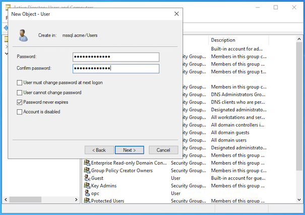Nova Senha do Usuário