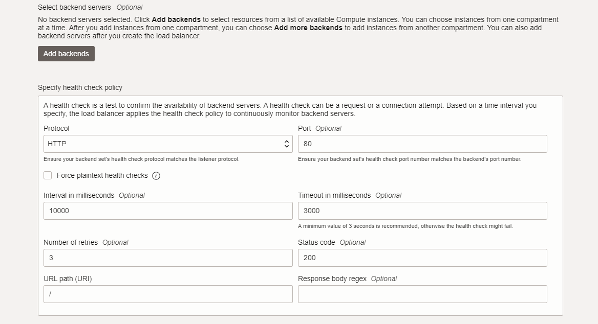 Criar Balanceador de Carga 5 Botão Editar