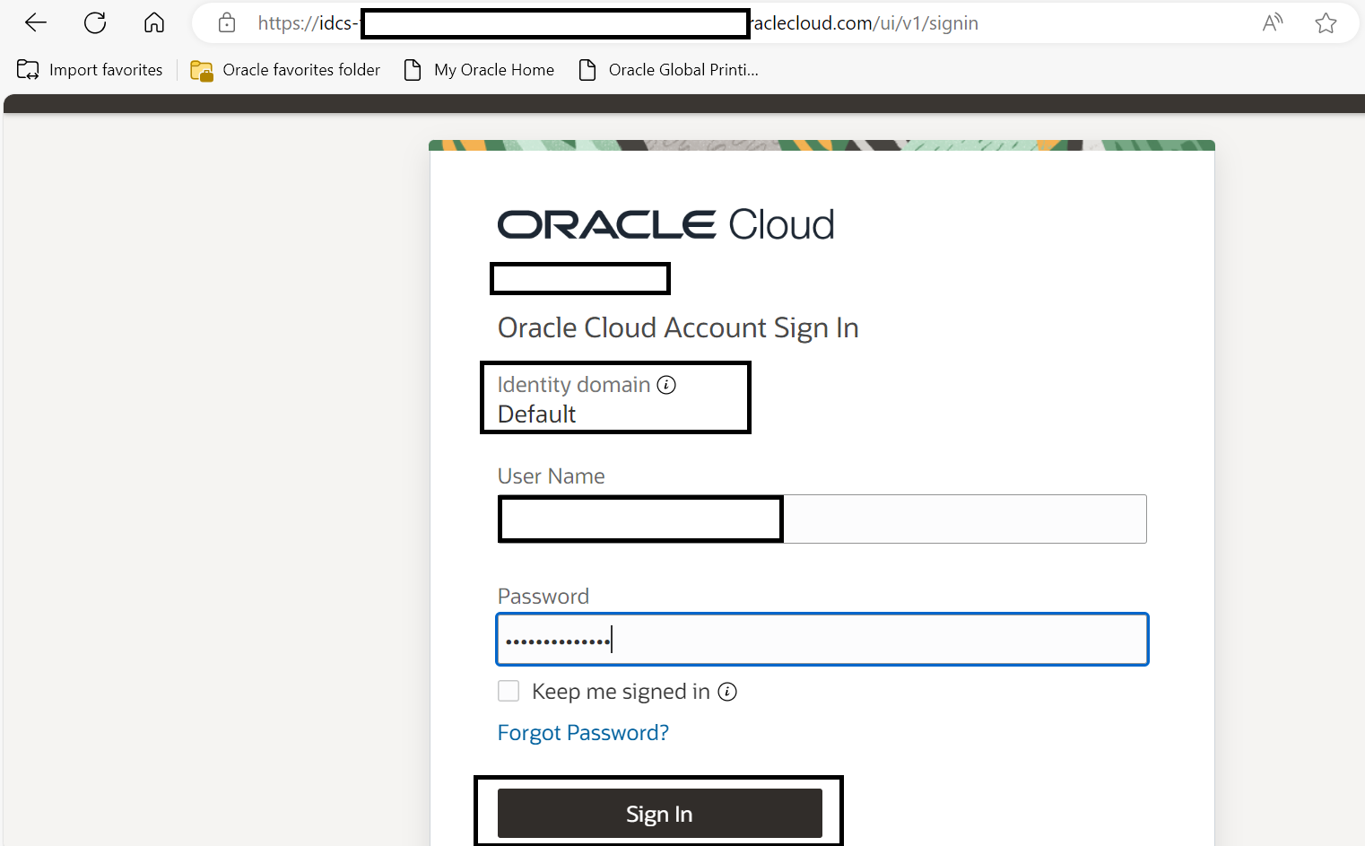 Login Federado