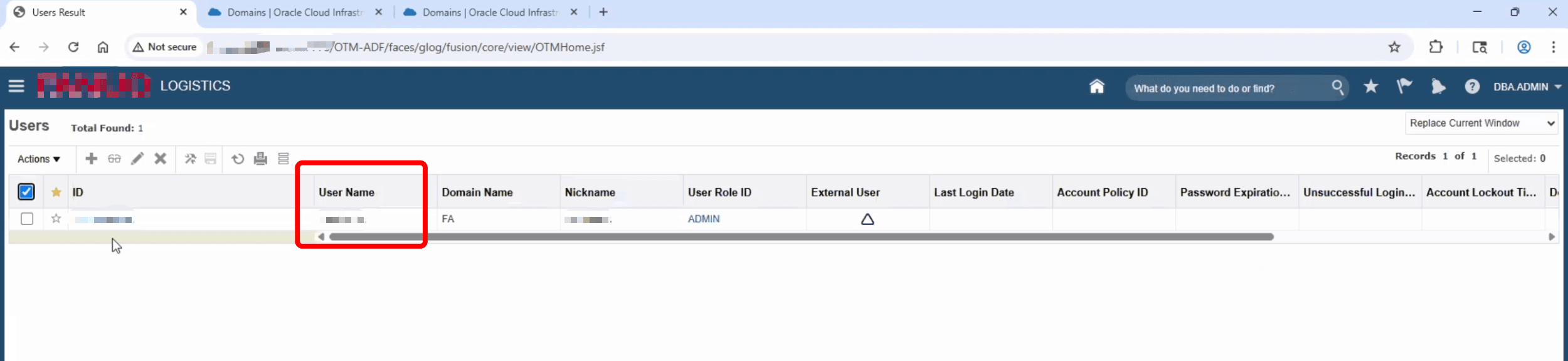 Gerente de usuários.