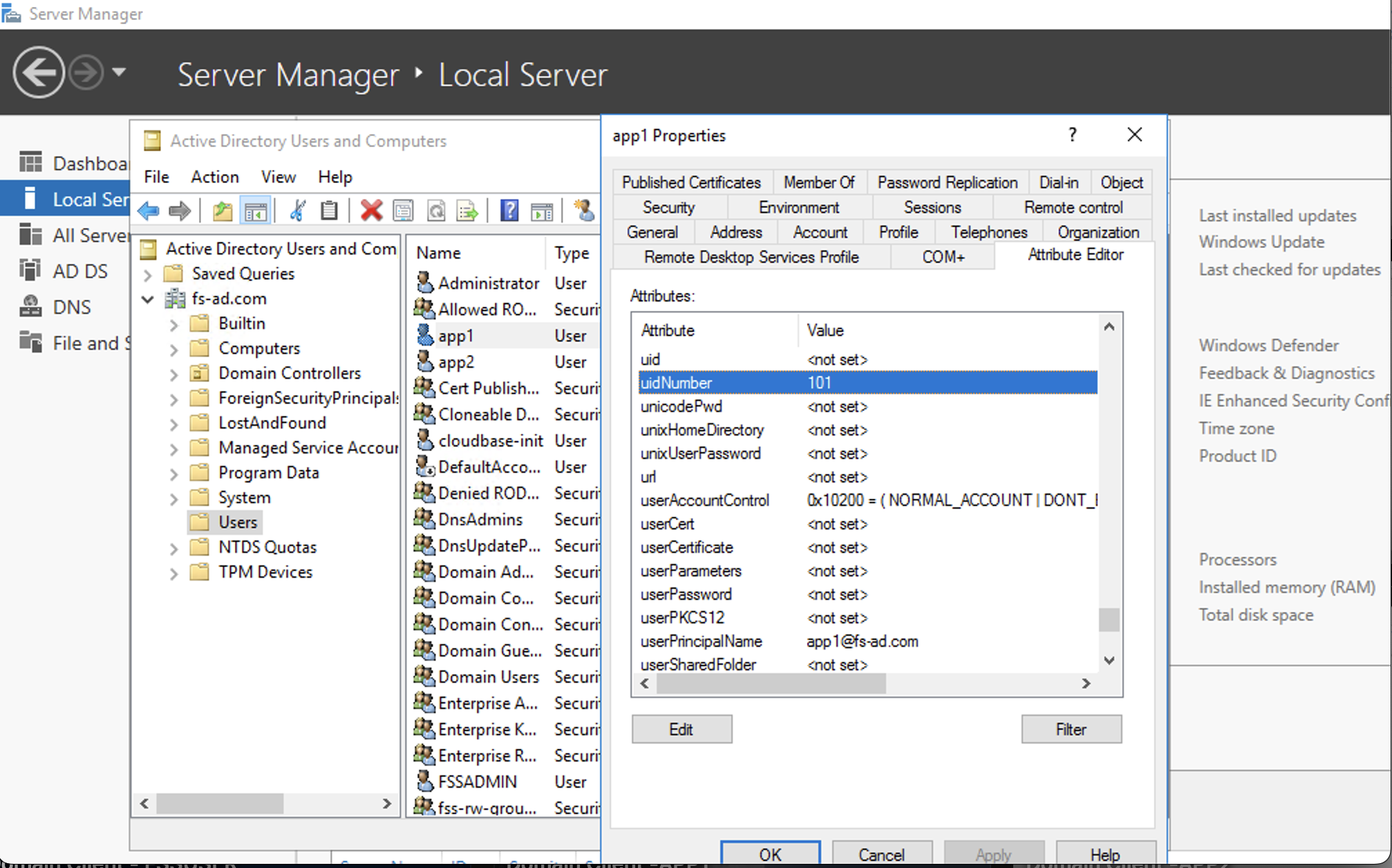ADUsers_set_uid