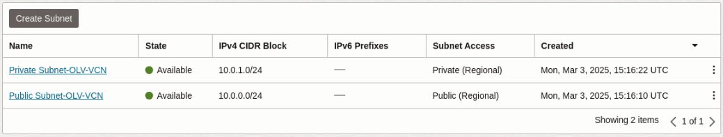 oci-vcn-sub-rede
