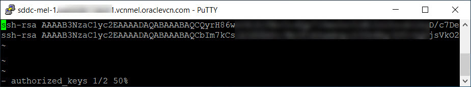 Adicionar nova chave pública SSH para substituir a chave antiga ou perdida