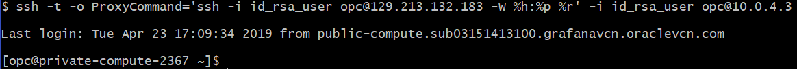 Comando SSH