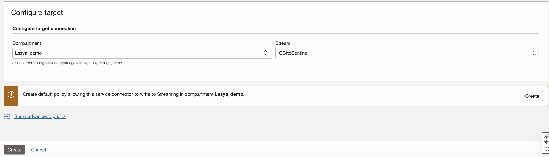 serviceconnector Botão Editar