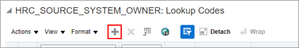 单击“Manage Common Lookups(管理公用查找)”