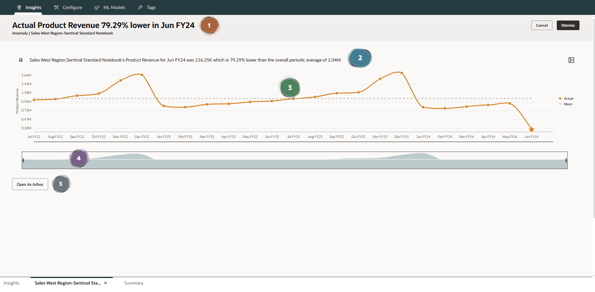 具有插图的异常洞察