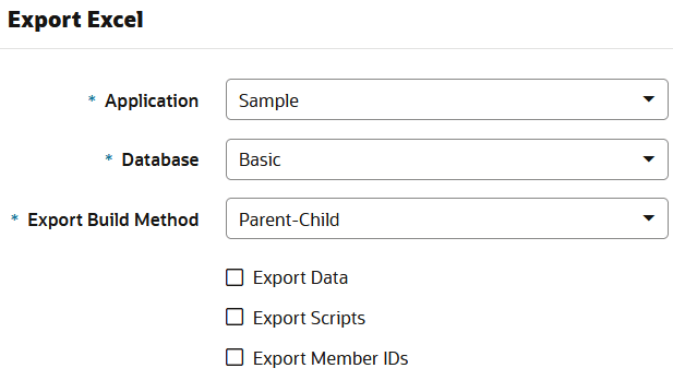 “作业”中的“导出 Excel”对话框的图像。