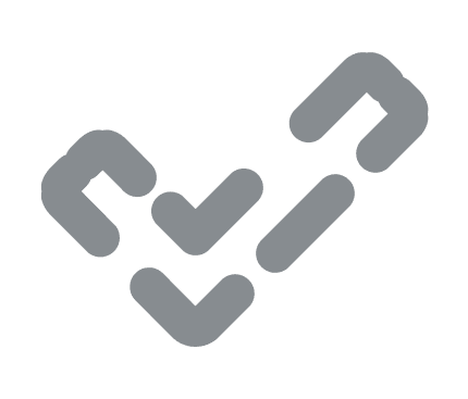 灰色圆点复选标记，表示需要 SDV。