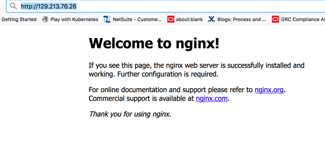 Nginx 欢迎屏幕