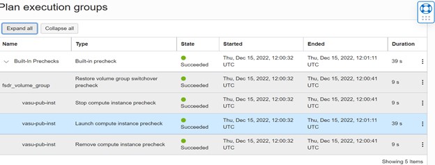 预检查 DRPG_Standby 状态 