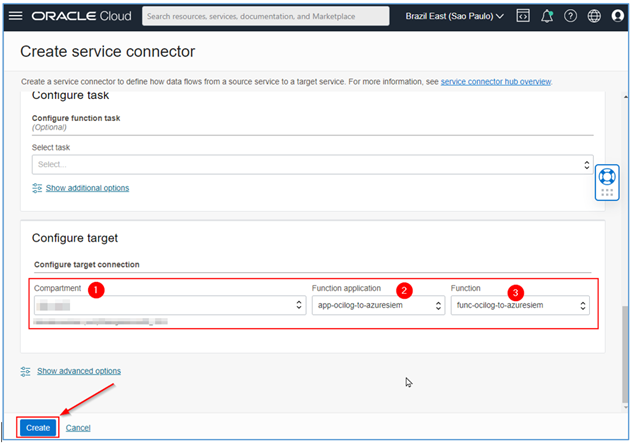 单击“Create（创建）”按钮