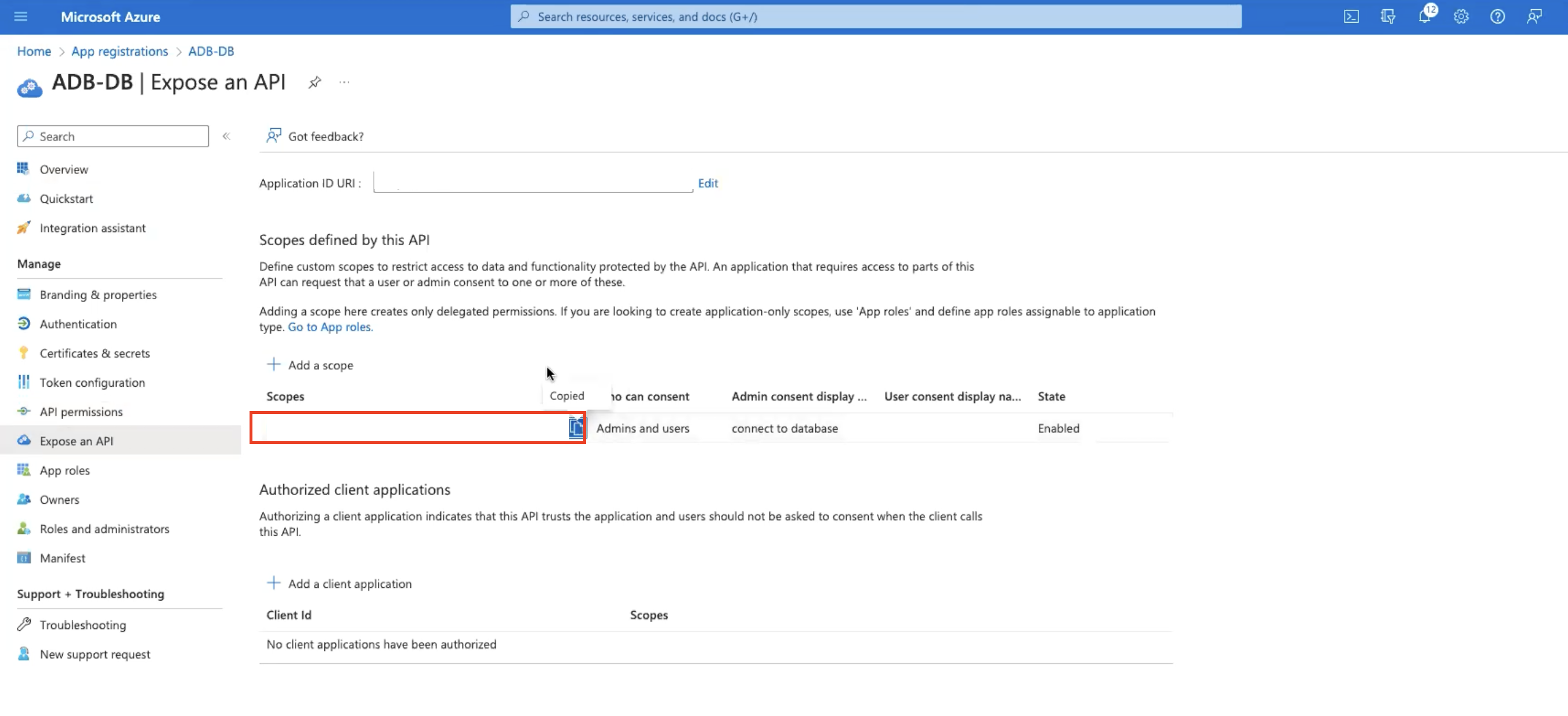 Microsoft Azure 门户