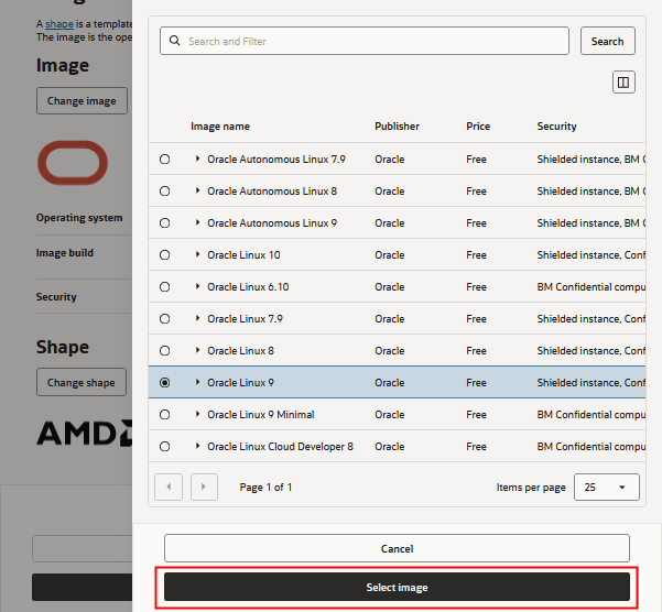 瀏覽所有影像頁面