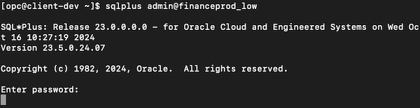 顯示從 client-dev 存取資料庫失敗的 SQL 擷取。