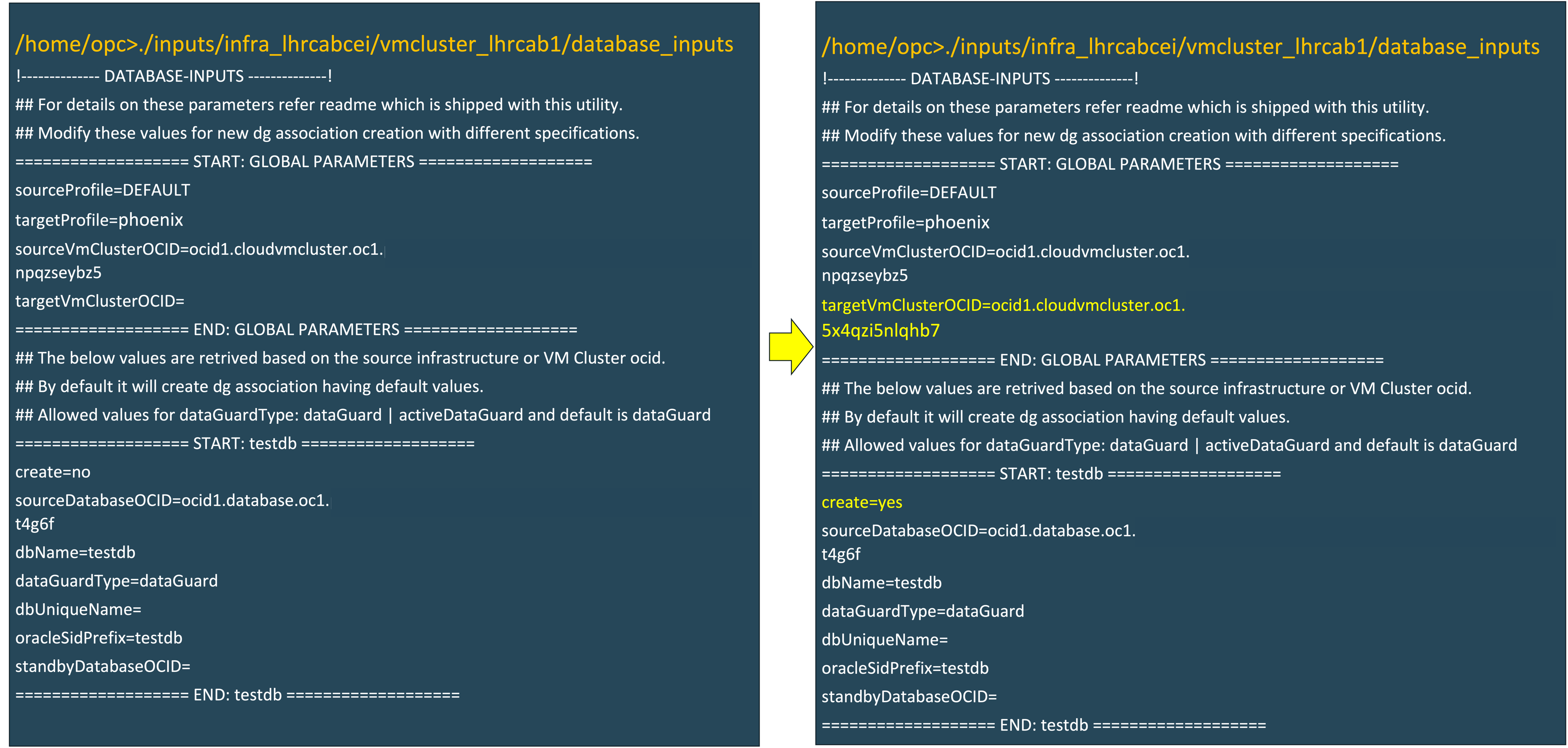 顯示修改資料庫的影像 顯示修改資料庫的影像